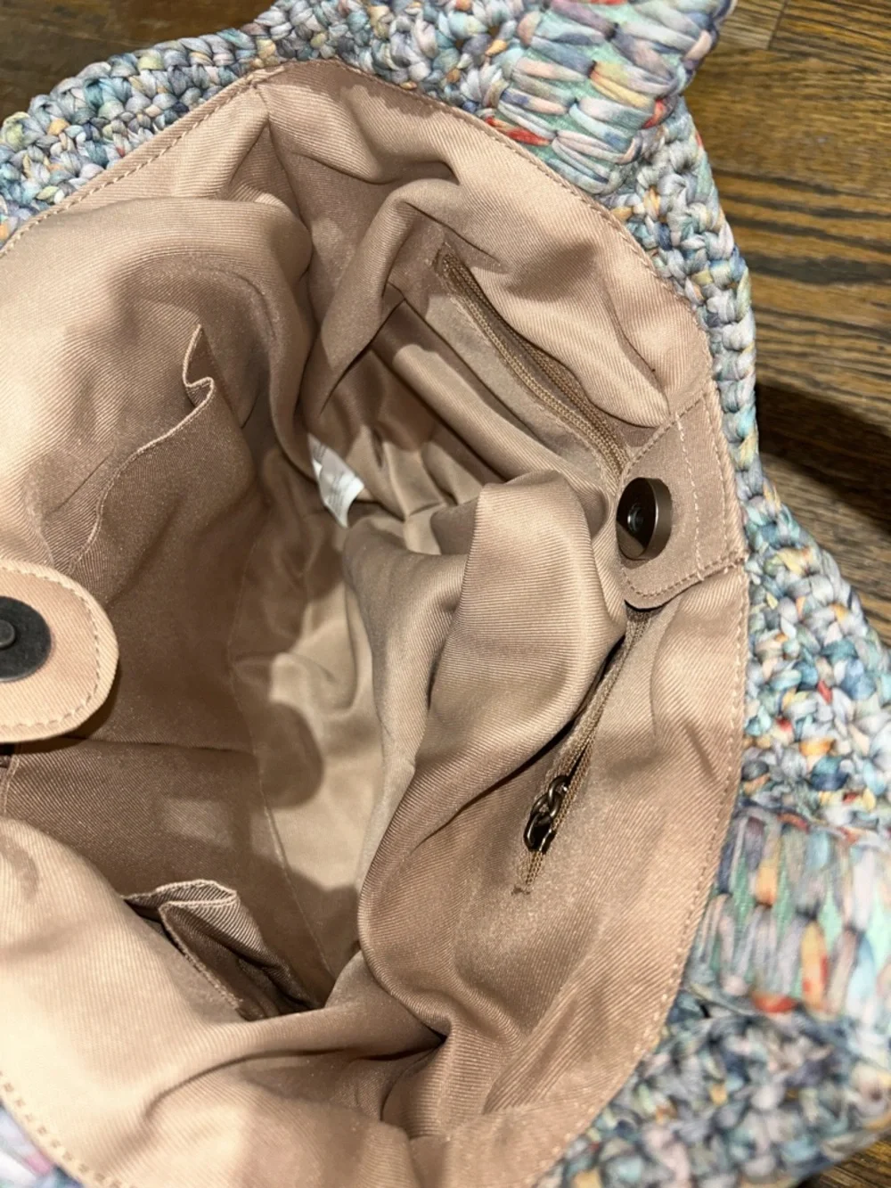 The Sak Multicolor l Tote oBag - Casual Summer Carry - Picture 9 of 10